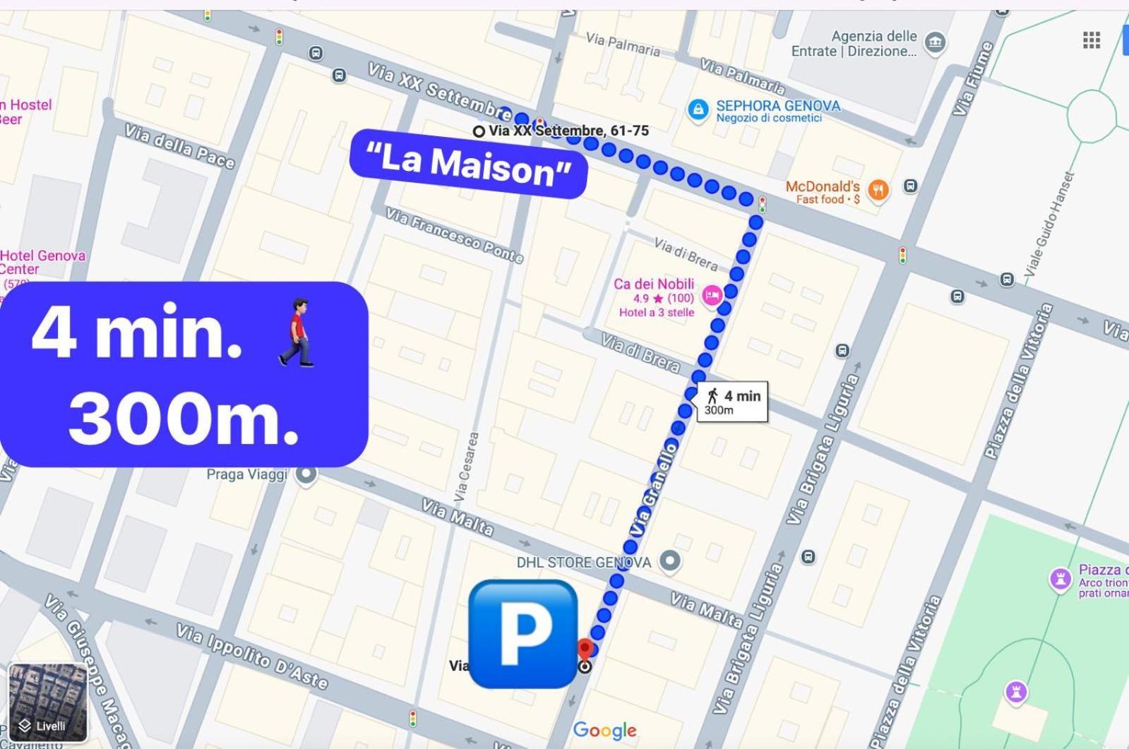 La Maison Nel Cuore Di Genova Free Parking Eksteriør bilde